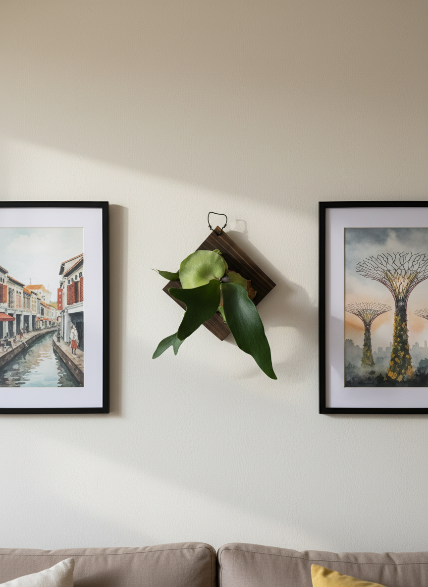 Mounted Fern and Timber