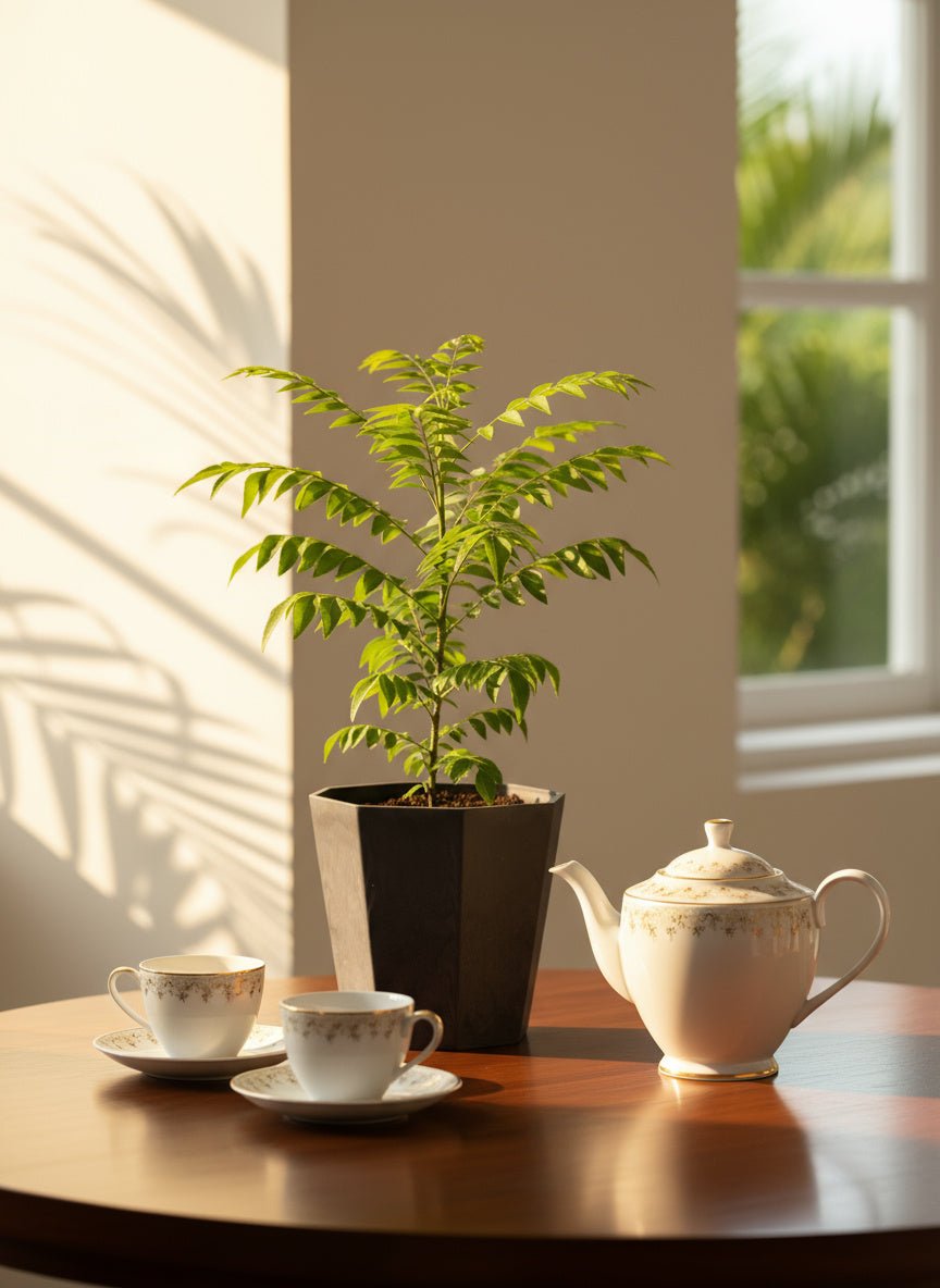 Medium Curry leaf Plant - Potted plant - POTT-MEDI-GRW-6414 - Tumbleweed Plants - Online Plant Delivery Singapore
