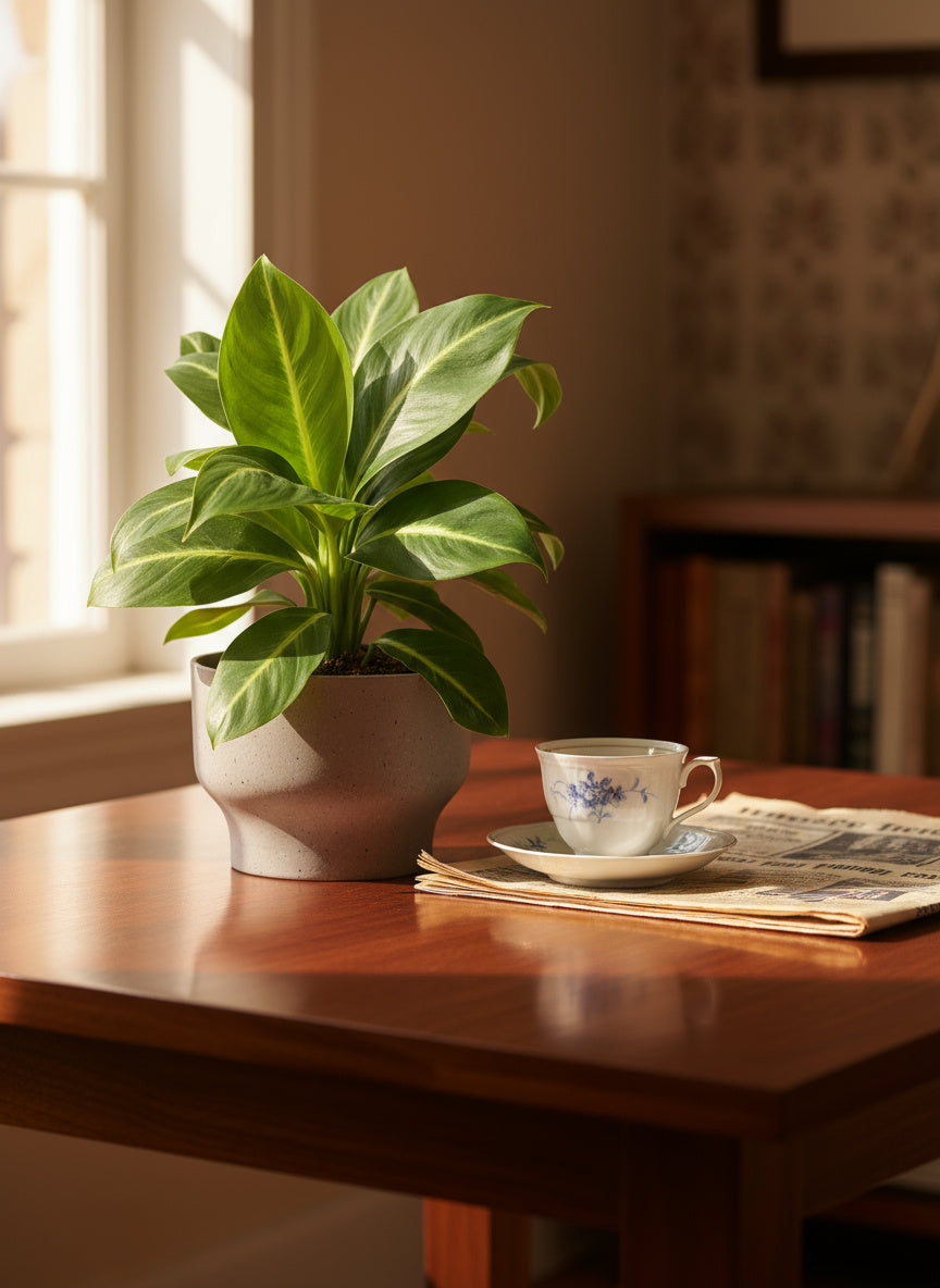 Spathiphyllum ‘White Stripe’ - Potted plant -  Tumbleweed Plants