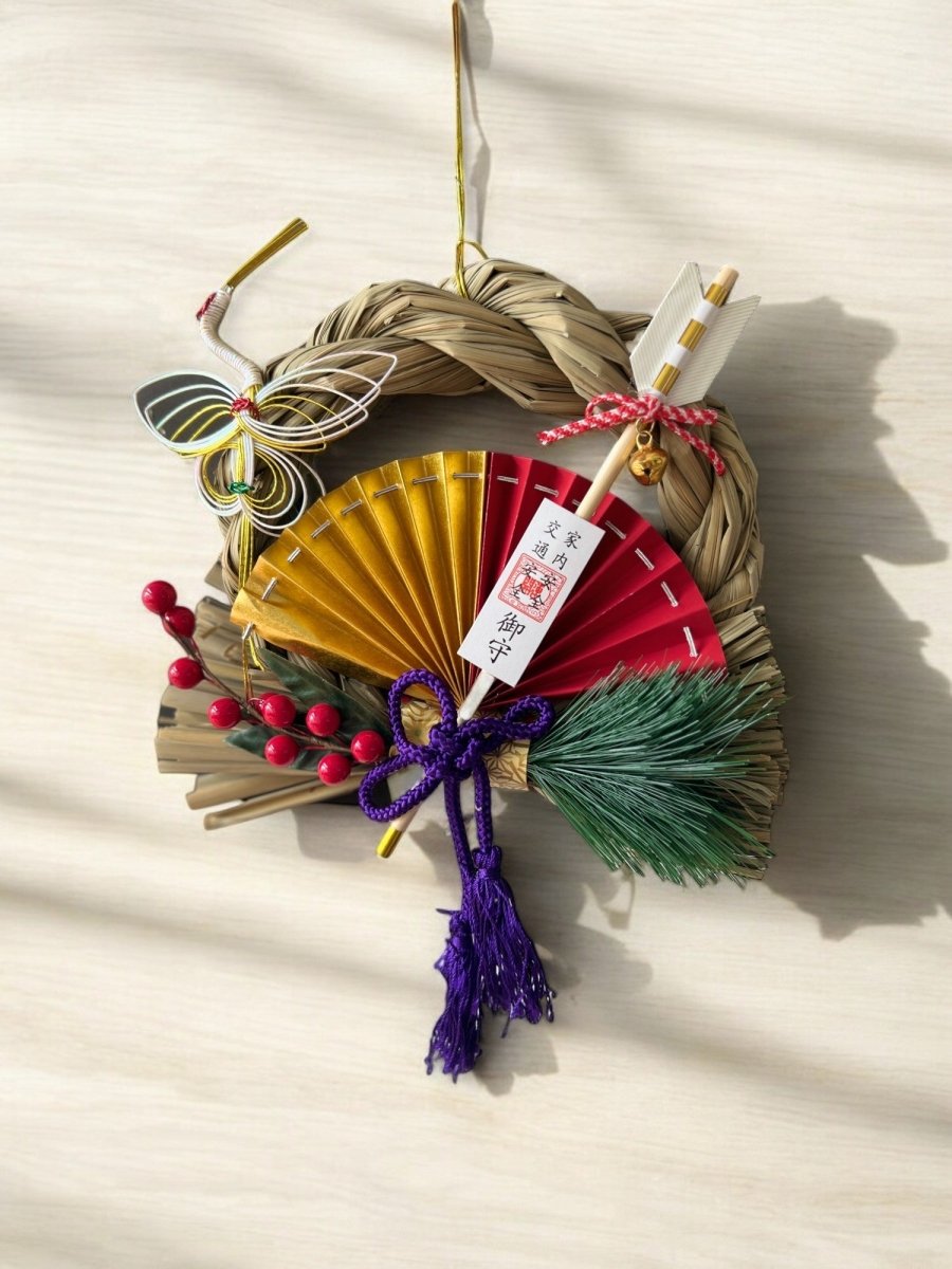 Fortune Hanging Deco - Shimenawa - Add Ons - ADD - FORT - SHR - 6771 - Tumbleweed Plants - Online Plant Delivery Singapore