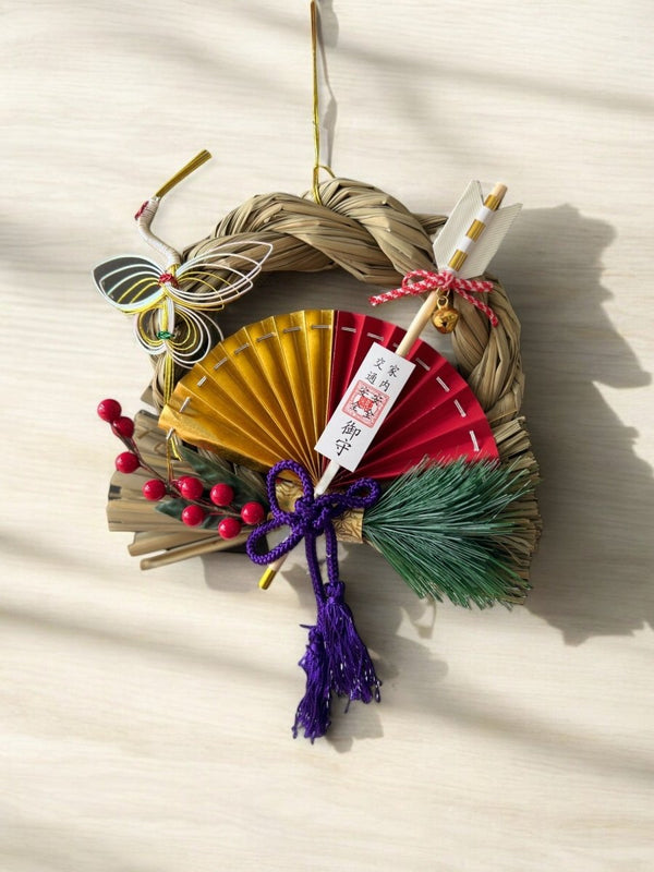 Fortune Hanging Deco - Shimenawa - Add Ons - ADD - FORT - SHR - 6771 - Tumbleweed Plants - Online Plant Delivery Singapore