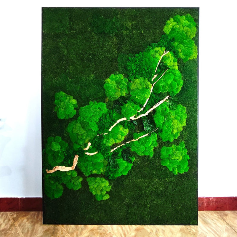 Frame Greens - Preserved Plants: MOSS. - Moss Frame - 6058099643176 - Tumbleweed Plants - Online Plant Delivery Singapore