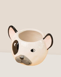 Frenchie Planter - Pots - Tumbleweed Plants - Online Plant Delivery Singapore