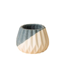 Geometric Mini Pots Grey and White - C - Pots - Tumbleweed Plants - Online Plant Delivery Singapore