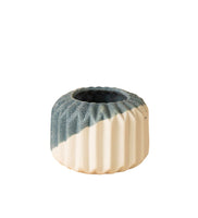 Geometric Mini Pots Blue/White