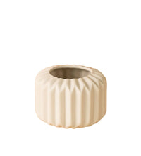 Geometric Mini Pots White - D - Pots - Tumbleweed Plants - Online Plant Delivery Singapore