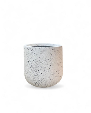 Goblet Pot - Large - sesame - white