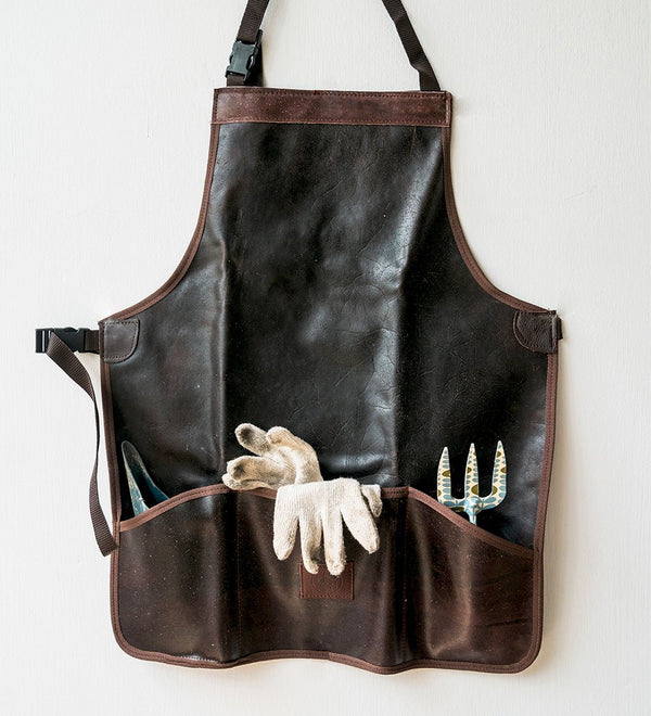 Haws Classic Leather Apron (Second Chance) - Garden Tools - APRO - HAWS - 1622 - Tumbleweed Plants - Online Plant Delivery Singapore