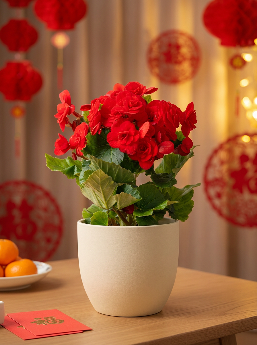 Begonia Rose - assorted colors