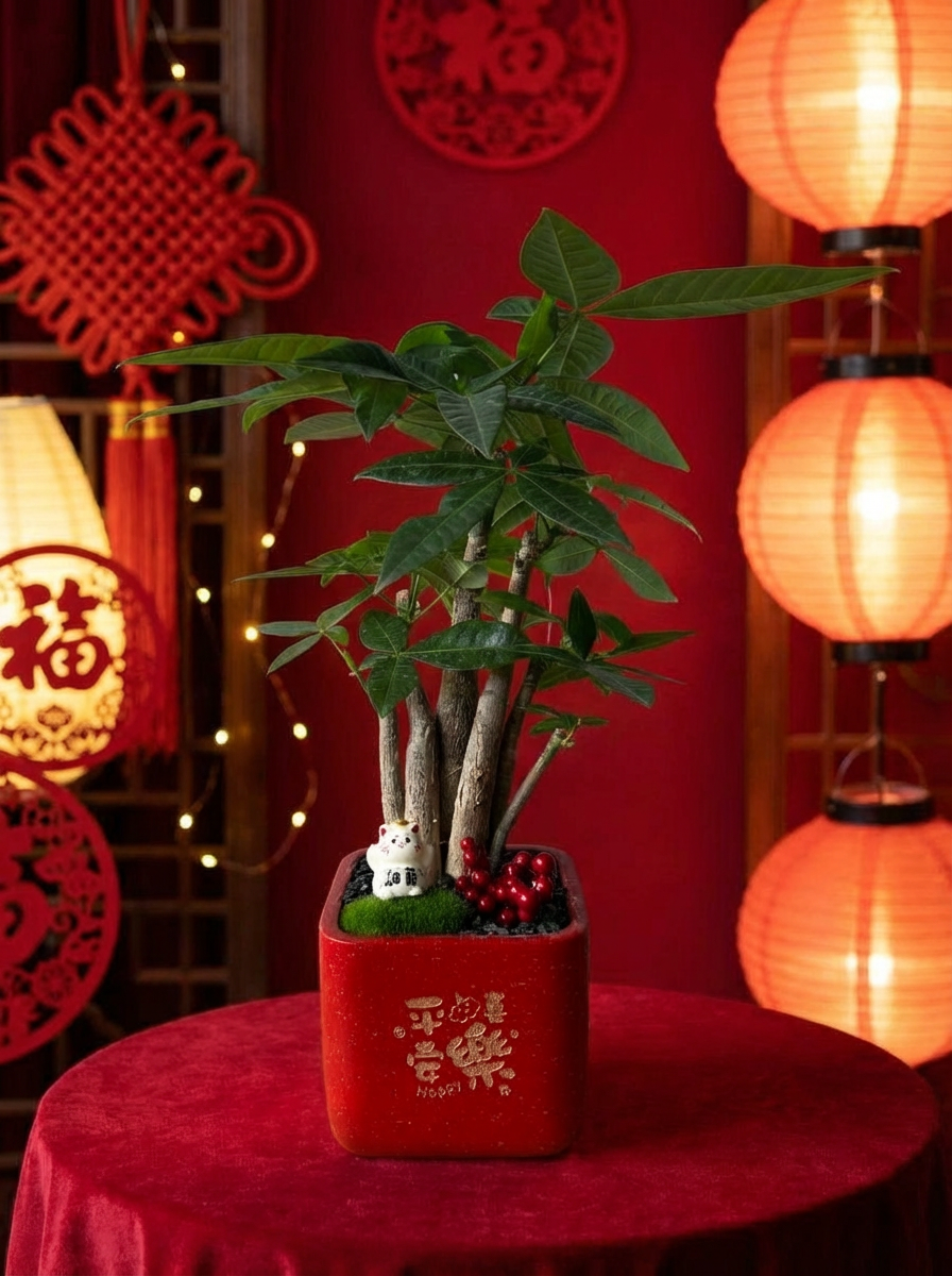 Blossoms of Prosperity Plant Arrangement