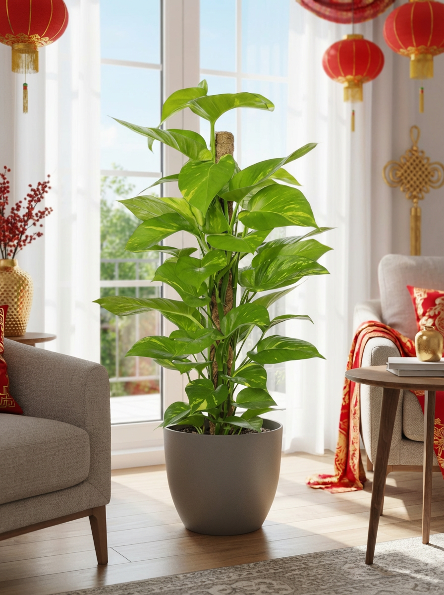 Epipremnum Money Plant - Tall