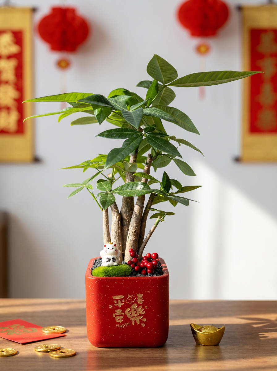 Blossoms of Prosperity Plant Arrangement
