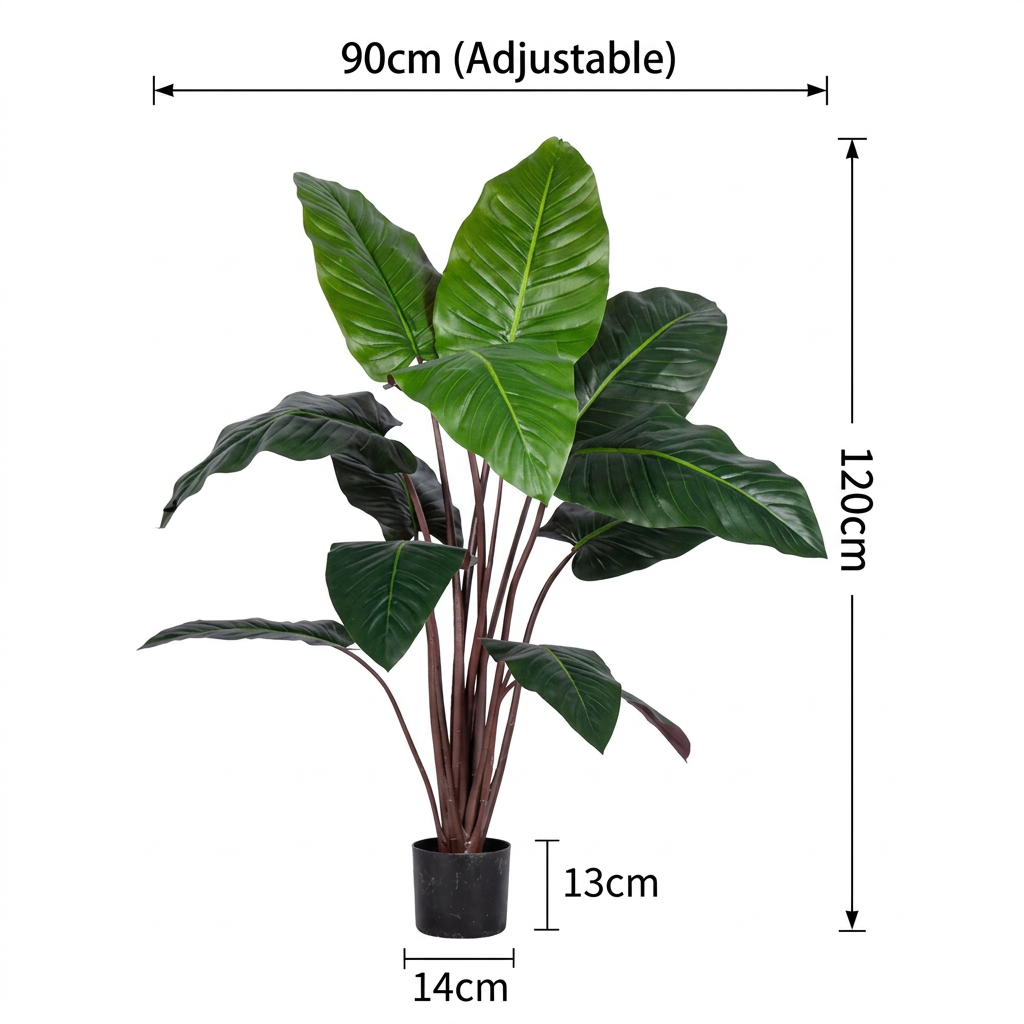 Taro Tree - Life-like Artificial
