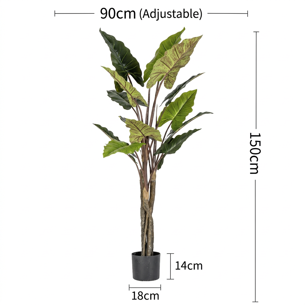 Taro Tree - Life-like Artificial