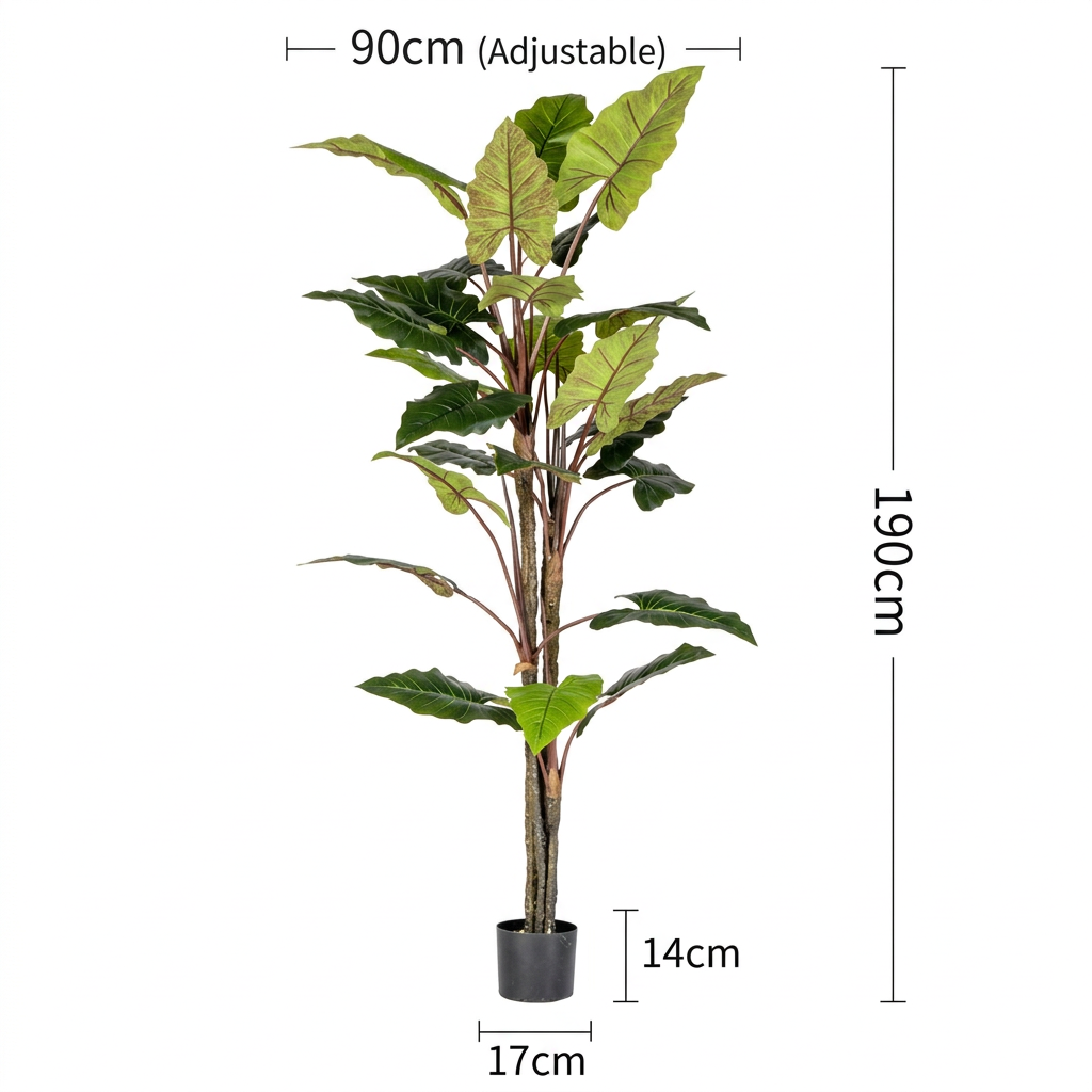 Taro Tree - Life-like Artificial