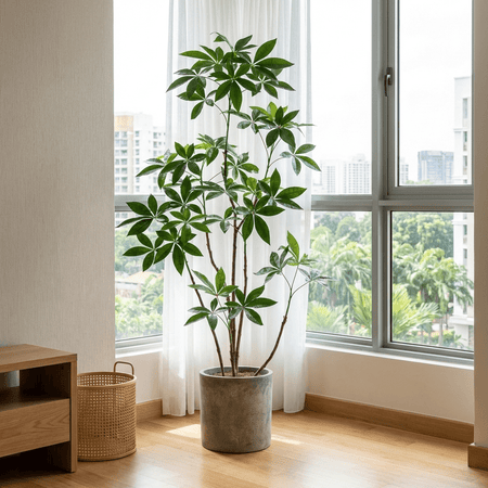Money Tree - Life-like Artificial Plant (Fortune Tree) - Artificial Plant - 5729105821673 - Tumbleweed Plants - Online Plant Delivery Singapore