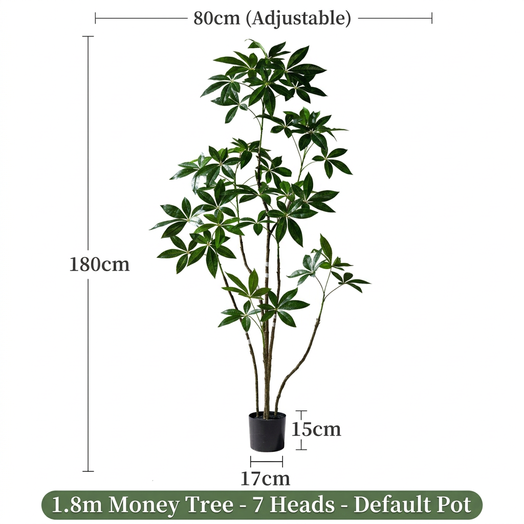 Money Tree - Life-like Artificial Plant (Fortune Tree)