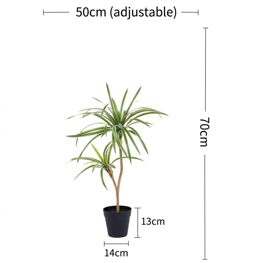 Horsetail Dracaena Life-like Artificial Tree