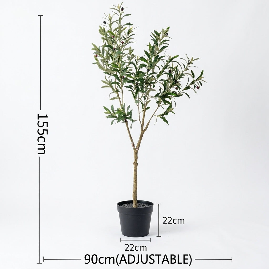 Luxury Artificial Olive Tree Floor Plant