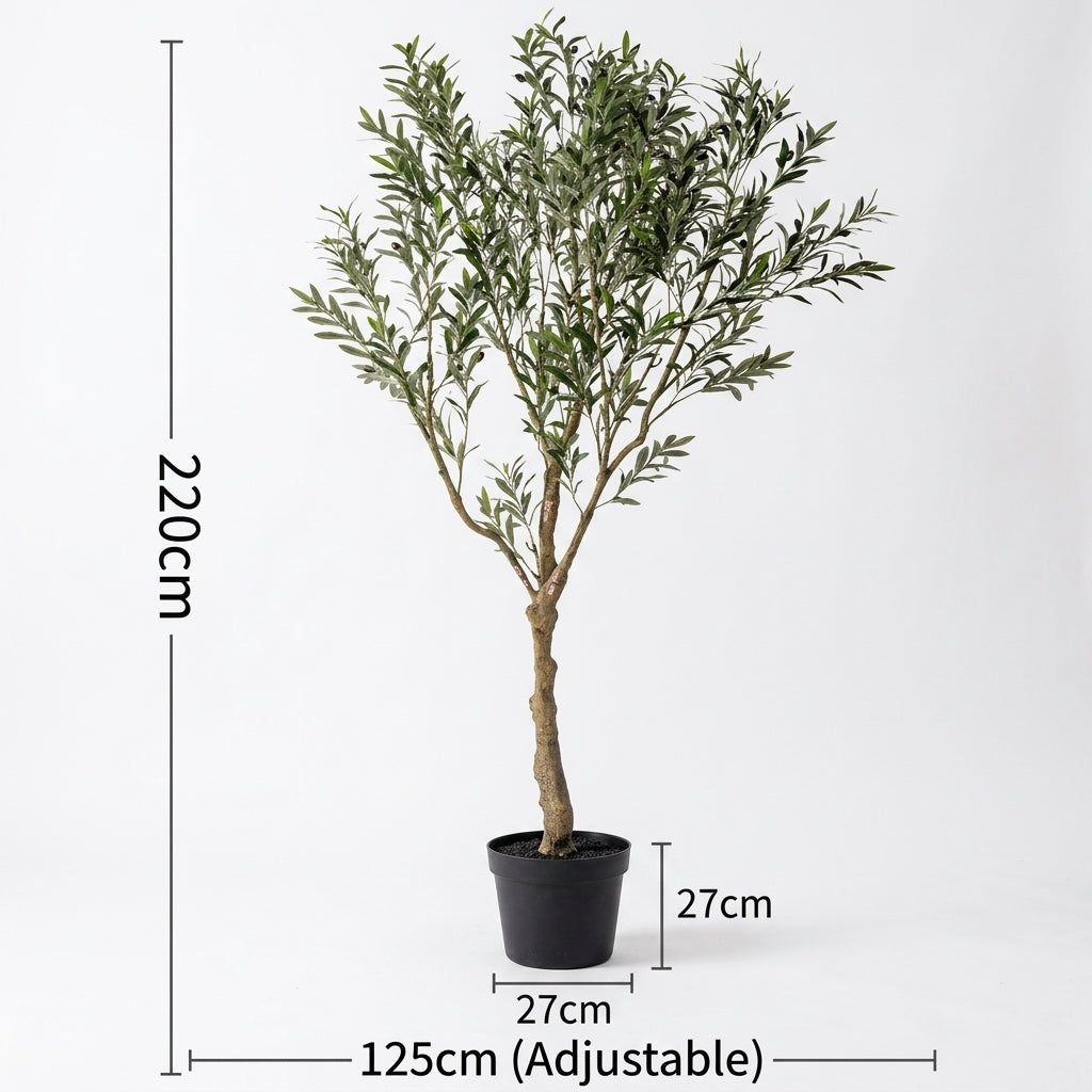 Luxury Artificial Olive Tree Floor Plant