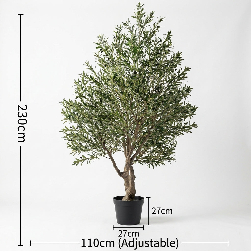Luxury Artificial Olive Tree Floor Plant