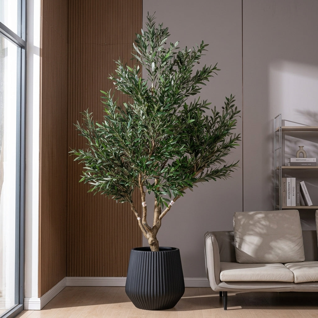 Luxury Artificial Olive Tree Floor Plant