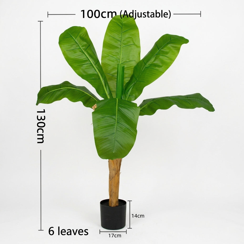 Tropical Banana Tree Artificial Plant