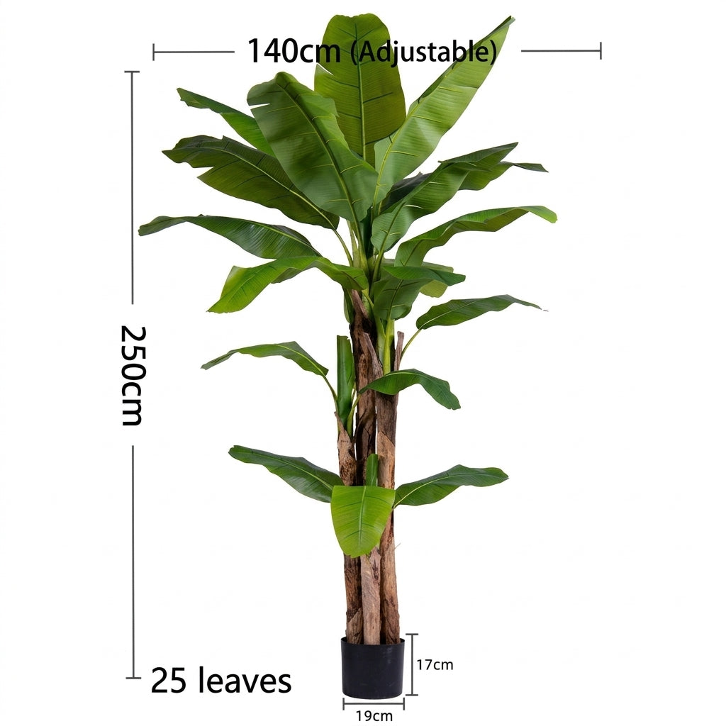 Tropical Banana Tree Artificial Plant