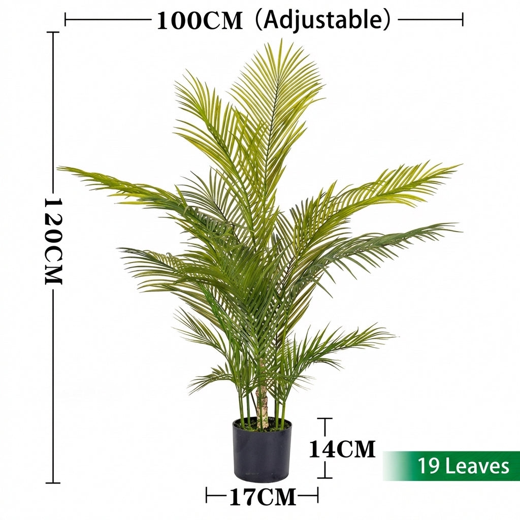 1.2m 19 leaves - spiny areca