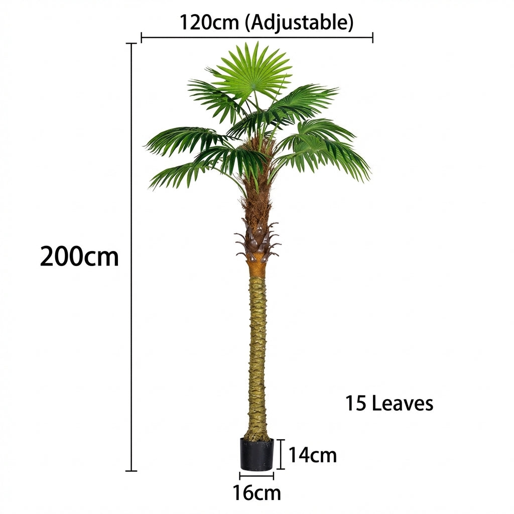 Coconut Hybrid Artificial Tree (Life-like Artificial)