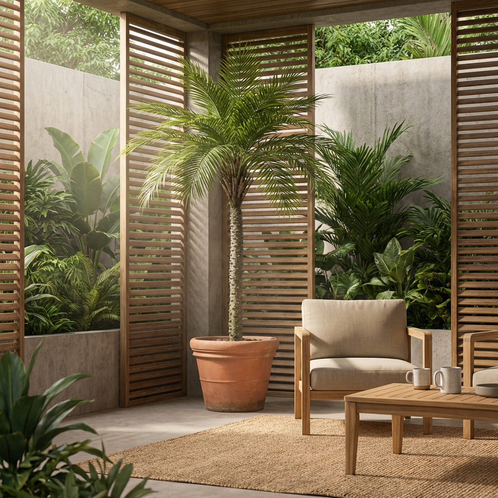 Coconut Hybrid Artificial Tree (Life-like Artificial)