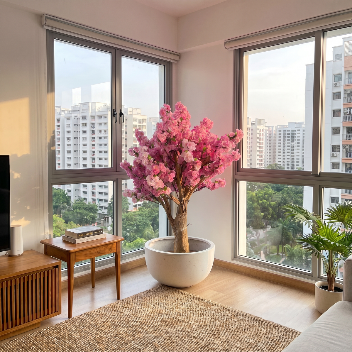 Cherry Blossom - Real-Trunk Artificial Tree