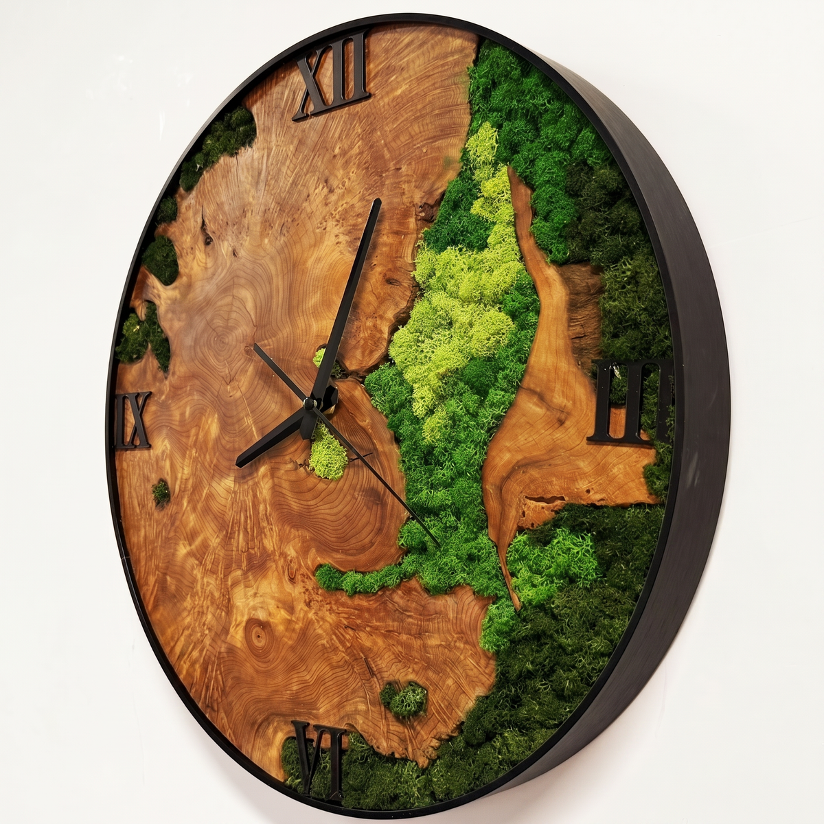 Moss Frame - Clock