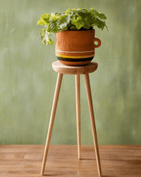 High Wooden Plant Stand - Plant Accessories - 5035885302864 - 0 - Tumbleweed Plants - Online Plant Delivery Singapore