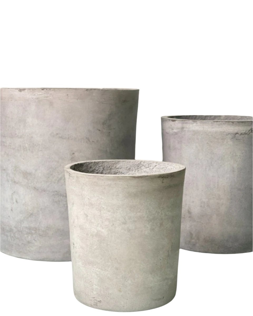 Large Aurora Clay Pot - white - Pots - Tumbleweed Plants - Online Plant Delivery Singapore