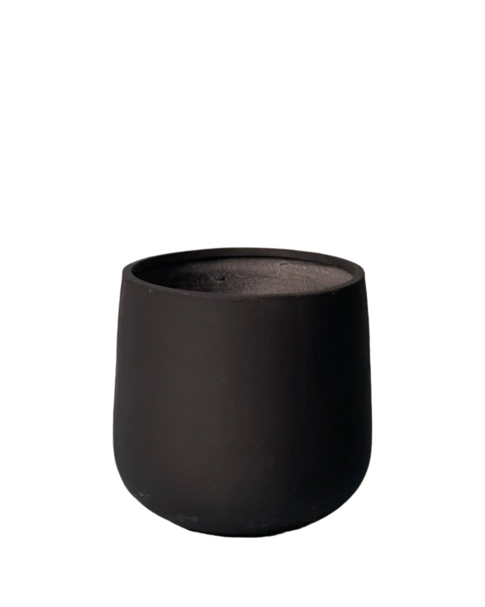 Large Goblet Pot - black - Pots - Tumbleweed Plants - Online Plant Delivery Singapore