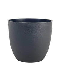 Large Luxe Plastic Pot - Black - Pots - Tumbleweed Plants - Online Plant Delivery Singapore