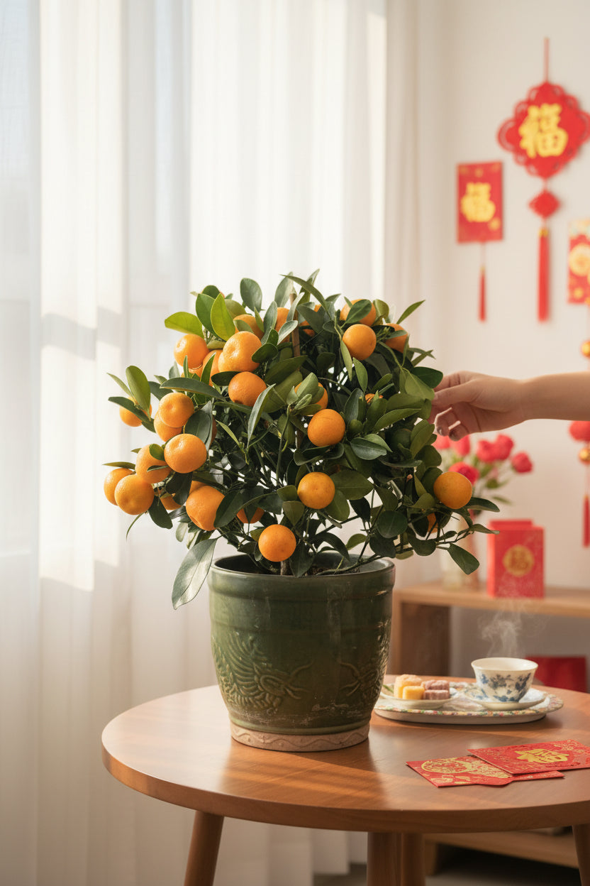 Prosperous Golden Orange Tree Junior