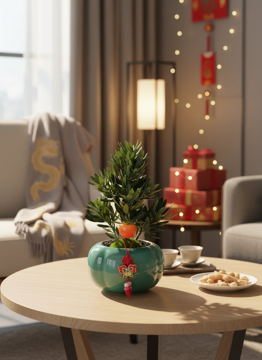 Podocarpus Prosperity Mini Arrangement