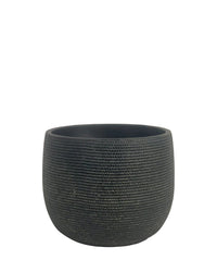 Little Bauble Planter - Quartz Black - Pots - Tumbleweed Plants - Online Plant Delivery Singapore