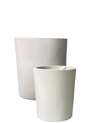 Medium Aurora Clay Pot - white - Pots - Tumbleweed Plants - Online Plant Delivery Singapore