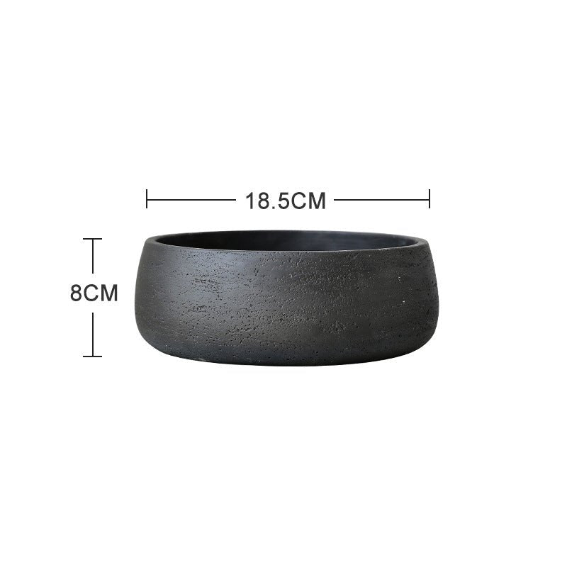Mid Century Bonsai Bowl Planter - Medium - Planter - 5943274891217 - Tumbleweed Plants - Online Plant Delivery Singapore