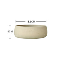 Mid Century Bonsai Bowl Planter - Medium