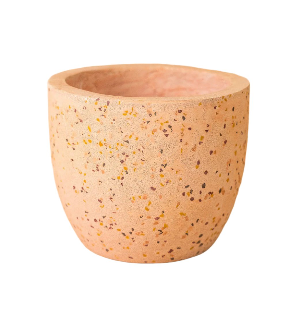 medium egg pot - pink