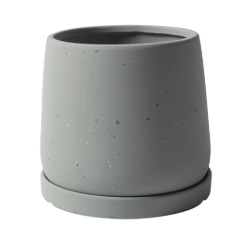 Tulip Pots - XS - grey dotted