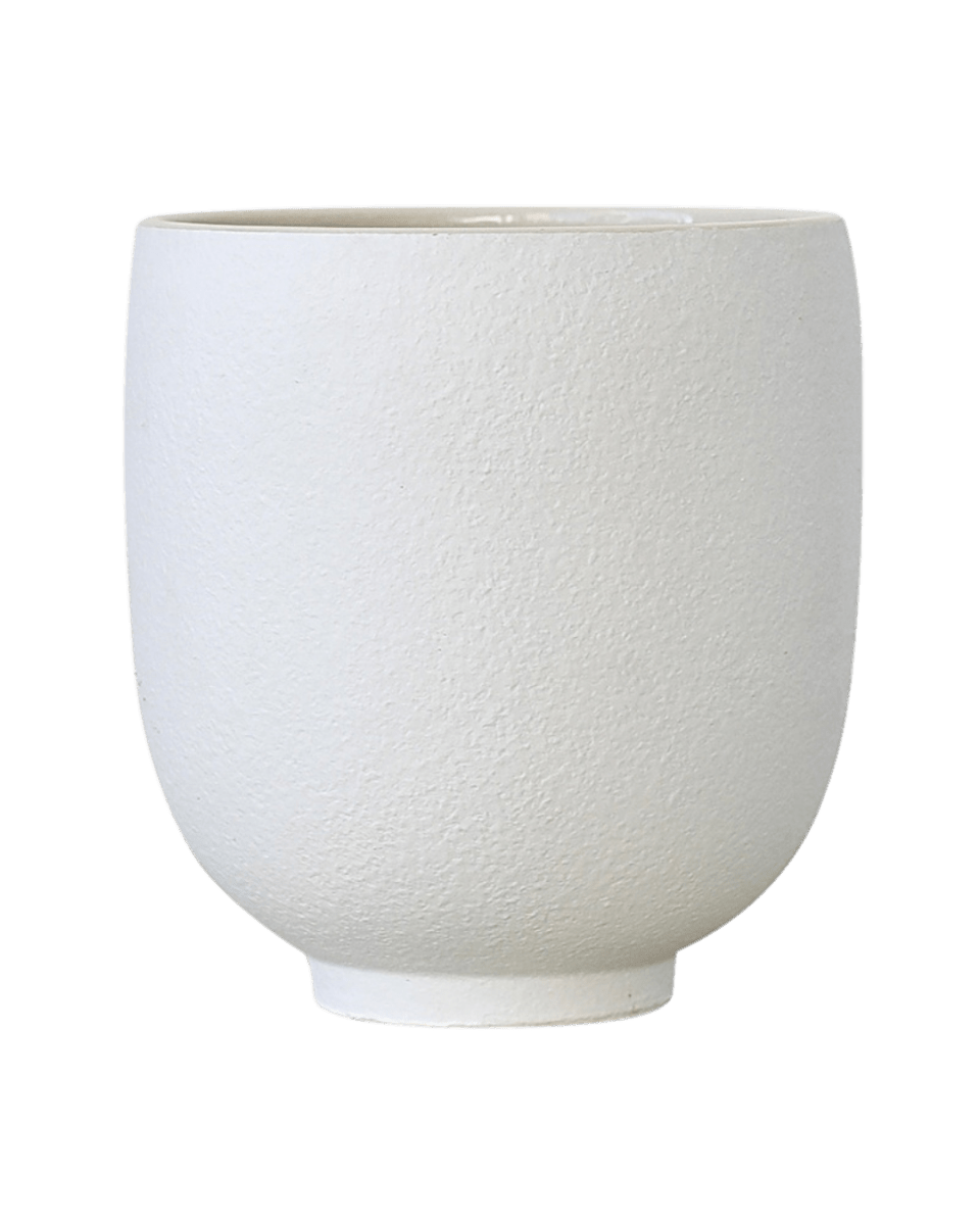 Orb White Planter - Pots - 5383546594696 - Tumbleweed Plants - Online Plant Delivery Singapore