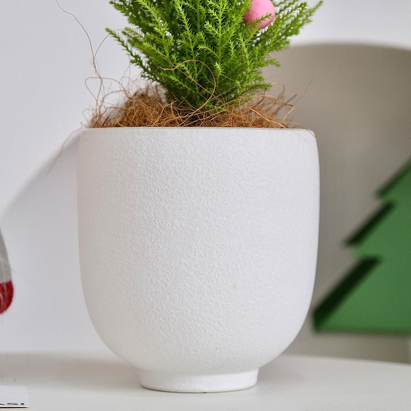 Orb White Planter - Pots - 5383546594696 - Tumbleweed Plants - Online Plant Delivery Singapore