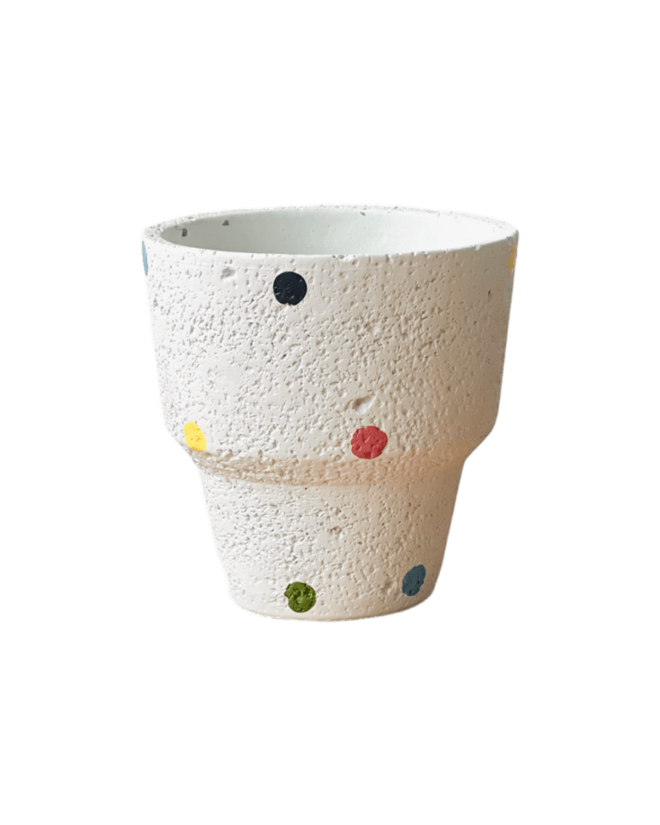 Polka Pots - Pots - POT - POLK - 6241 - Tumbleweed Plants - Online Plant Delivery Singapore