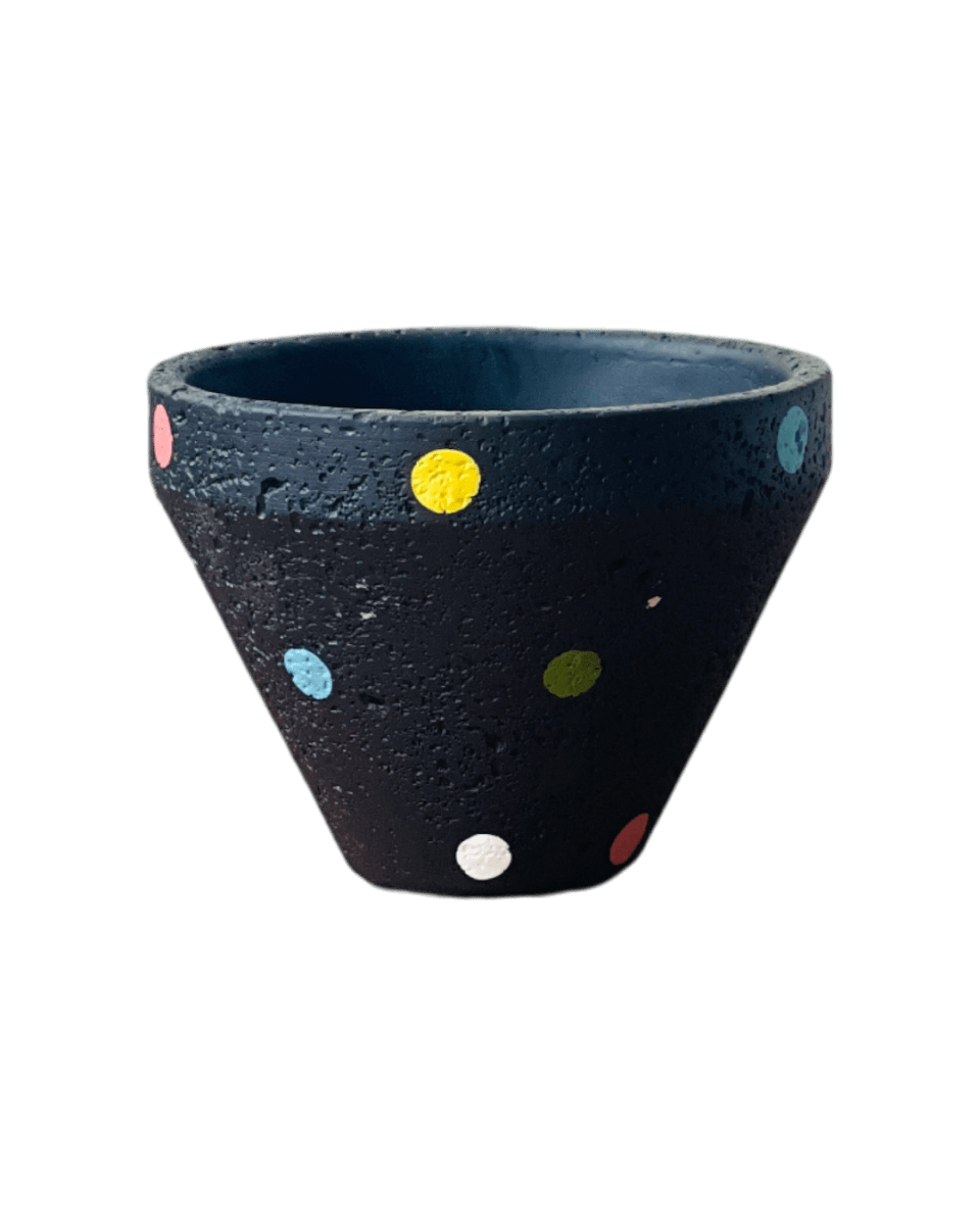 Polka Pots - Pots - POT - POLK - 6244 - Tumbleweed Plants - Online Plant Delivery Singapore