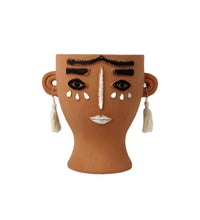 Polly Planter - brown tall